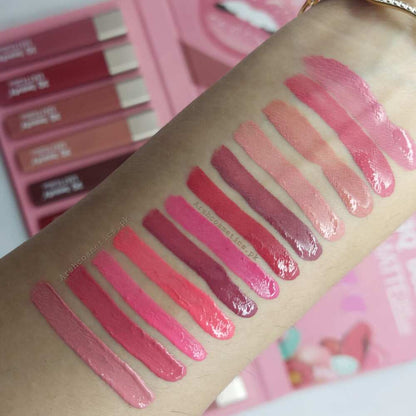 3Q Beauty Lip Gloss Mat Ultra HD 12PCS Tray